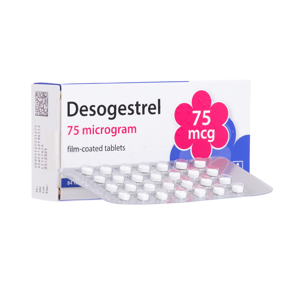 Desogestrel pill